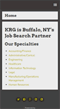 Mobile Screenshot of krgstaffing.com