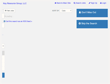 Tablet Screenshot of jobs.krgstaffing.com